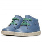 Load image into Gallery viewer, SP24 Baby Falcotto Conte Laces Celeste Green Spazz Bone Sole
