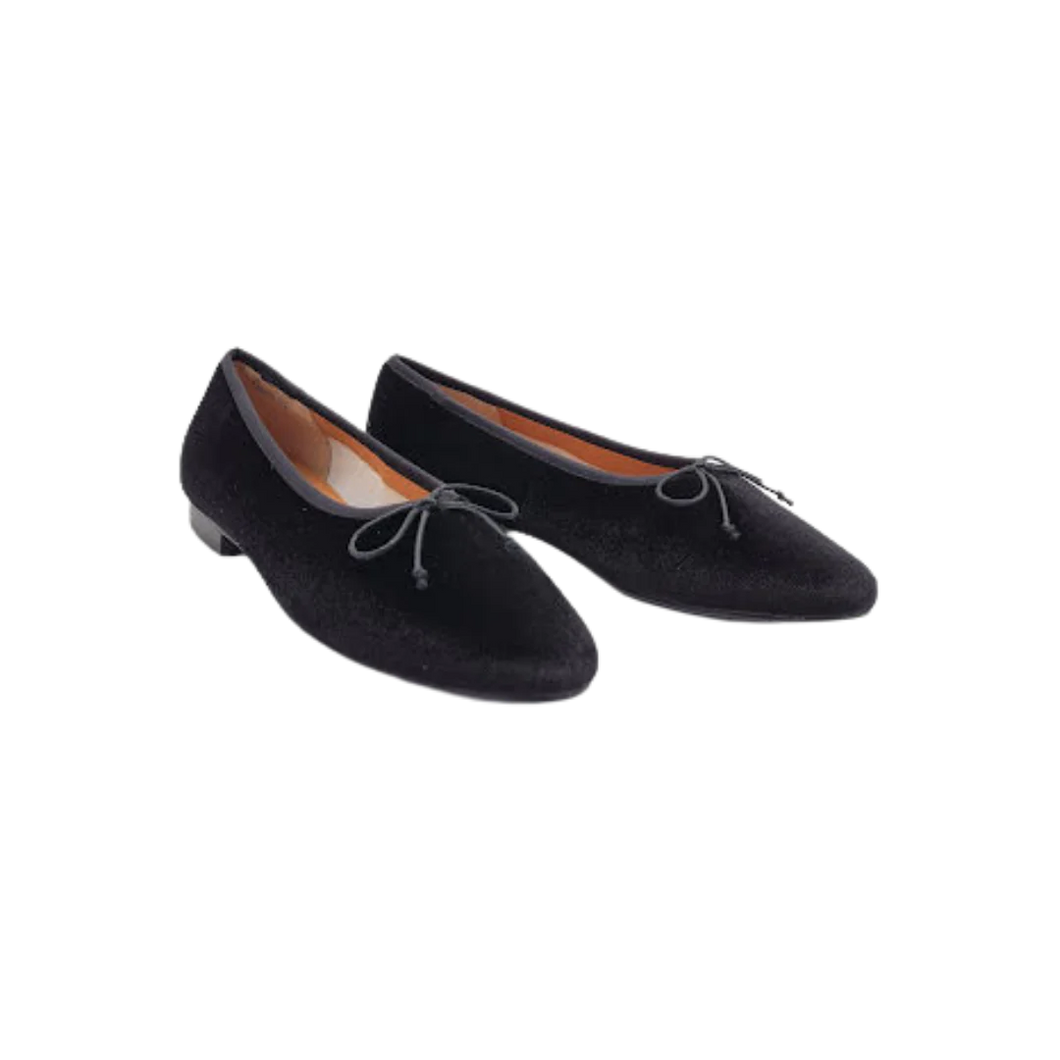 FW24 Ralph Miguel Chava Winter Edition Simple Bow Flat Slip On