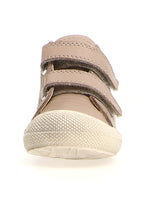 Load image into Gallery viewer, SALE SP24 Naturino Mini Cocoon Velcro Bone Grey with Bone Sole
