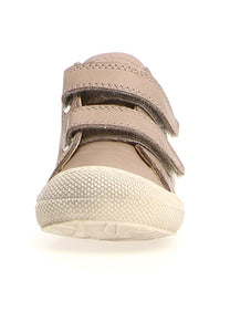 SALE SP24 Naturino Mini Cocoon Velcro Bone Grey with Bone Sole