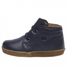 Cargar imagen en el visor de la galería, FW24 Falcotto Conte Navy Nappa Lace Bootie
