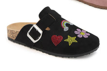 Load image into Gallery viewer, Seven 7 Girls Slip On Rhinestone and Buckle Padded Clogs
