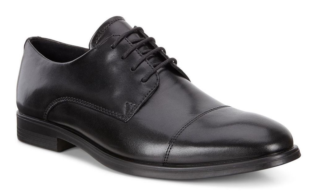 Ecco Edinburgh Cap Toe Lace La Elegante Shoes