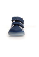 Cargar imagen en el visor de la galería, SALE SP24 Falcotto Michael Pebbled Leather Double Velcro Sneaker/Boot
