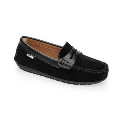 FW23 Venettini Reese Suede Penny Loafer Driving Mocassin