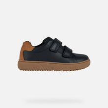 Load image into Gallery viewer, SP24 Geox J Theleven Double Velcro Sneaker
