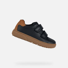 Load image into Gallery viewer, FW23 Geox J Theleven Double Velcro Sneaker
