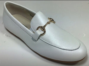 SALE SP21 Boutaccelli Kennedy Gold Chain Loafer