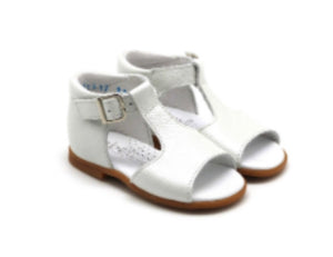 SALE Beberlis 21417 Plata Leather Sandal T strap Sandal