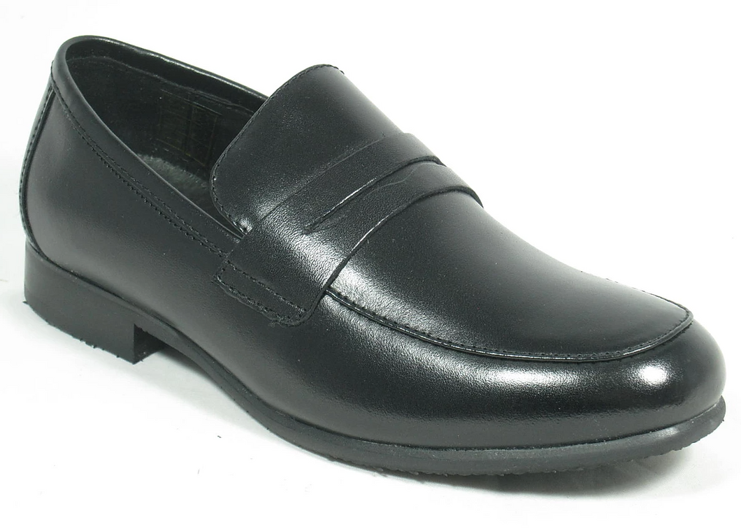 Pardoo PT1878 (PT6353) Boys Penny Loafer Dress Slip On Shoe