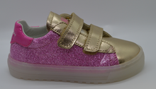 Load image into Gallery viewer, Naturino Chine Velcro Glitter Sneaker
