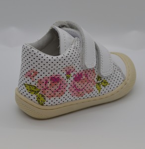 Naturino Baby Cally Floral Design First Shoe