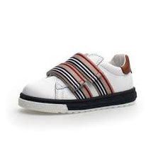 Load image into Gallery viewer, SALE Naturino Camino Burberry Ribbon Double Velcro Sneaker
