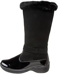 Tundra Sara Tall Boot with Patent Foot