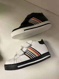 SALE Falcotto New Leryn VL Burberry Velcro Baby Sneaker