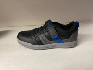 Geox J Arzach Elastic Lace/Velcro Sneaker J164AA