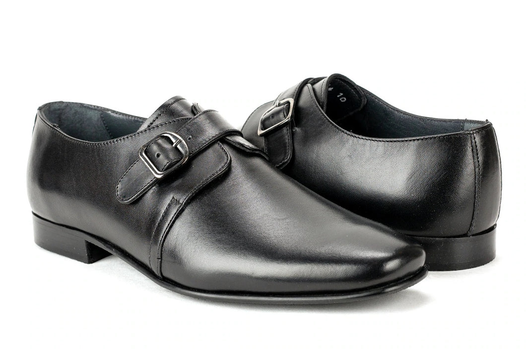 Junior Mirage 6952 Plain Toe Buckle Dress Shoe