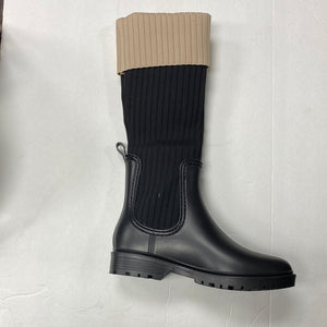 FW22 Lolit WB310 Womens Ribbed White Cuff Winter Boot