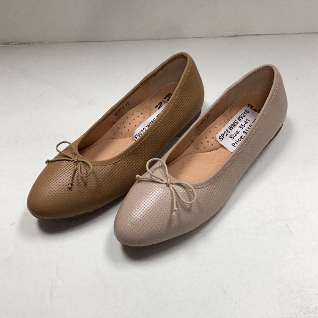 SALE SP23 Ralph Miguel Windy Chanel Bow Flat Slip On – La Elegante Shoes