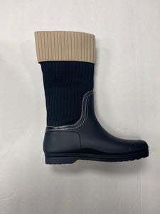 FW22 Lolit WB305 Ribbed Sock Bone Cuff Winter Boot