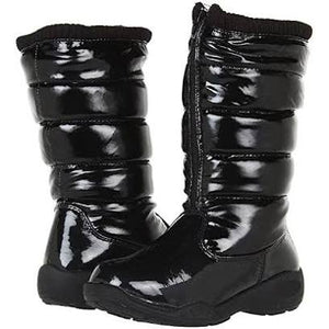 Tundra Puffy Tall Quilted Womens Snow Boot