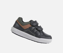 Load image into Gallery viewer, Geox J Arzach Double Velcro Round Toe Sneaker
