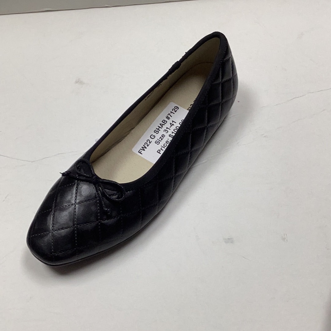 SALE FW22 Boutaccelli Knox Chopped Toe Ballet Flat – La Elegante Shoes