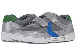 Geox J Poseido Flat Velcro Sneaker