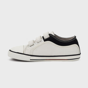 Mayoral EcoFriend White Canvas Trainers